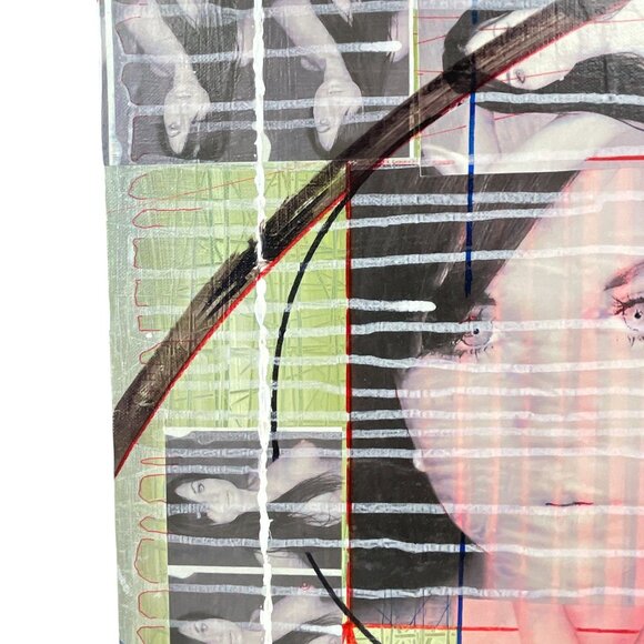 Trevor Williamson "Hollywood Faceless" Abstract Painting - Picture 9 of 16